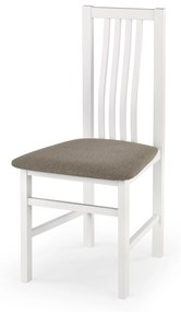 Jedálenská stolička Pawel (biela + béžová). Vlastná spoľahlivá doprava až k Vám domov. 796155