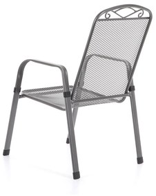 Záhradná stolová zostava Tito - 6 miest, sivá