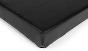 Gymnastický matrac čierny 182 x 60 cm