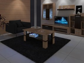 Konferenčný stolík Fernhill 2 (sonoma svetlá + tmavá). Vlastná spoľahlivá doprava až k Vám domov. 780007