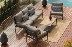 Hliníková sedacia súprava AMBER