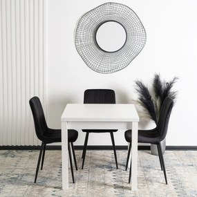 JAKS Rozkladací stôl 80 - 160cm Max biely 2/2