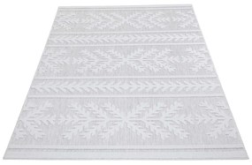 Dekorstudio Terasový koberec SANTORINI - 411 sivý Rozmer koberca: 120x170cm