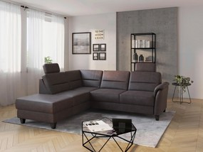 XXXLutz ROHOVÁ SEDAČKA, textil, hnedá Sit & More - Sedačky - 000144019789