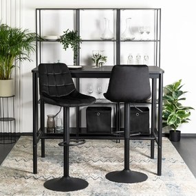 PROXIMA.store - Jedálenská barová stolička ARCOS 2 FARBA: čierna