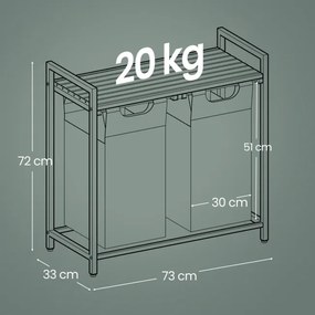 Kôš na bielizeň BLH201W01