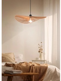 Matne čierne závesné svietidlo ø 58 cm Laurine – Trio