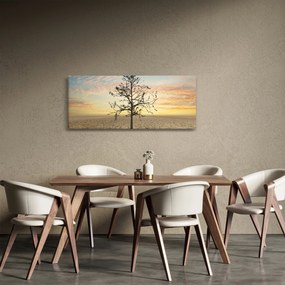 Obraz - Strom na púšti (120x50 cm)