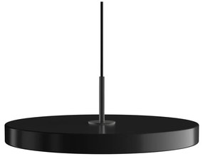 Čierne LED závesné svietidlo so stmievačom s kovovým tienidlom ø 43 cm Asteria Plus Medium – UMAGE