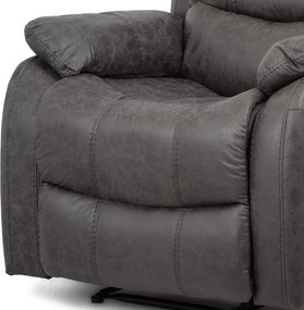 Polohovacie kreslo sivé TV-4086 GREY