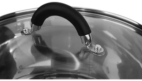 Sada hrncov - strieborná - 12 ks