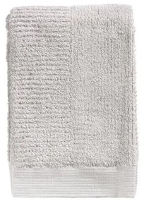 Svetlosivá osuška zo 100% bavlny Zone Classic, 70 × 140 cm