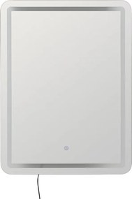 Nástenné zrkadlo s osvetlením 60x80 cm – Ixia
