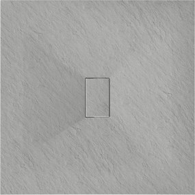 Mexen Hugo, SMC štvorcová sprchová vanička 100 x 100 cm, šedá, 42611010