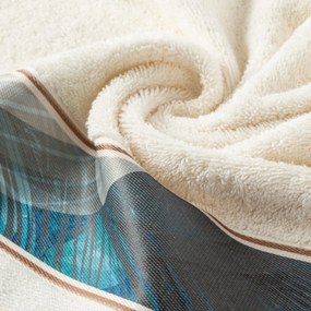 BAVLNENÝ UTERÁK EVA MINGE3 50X90 CM KRÉMOVÁ