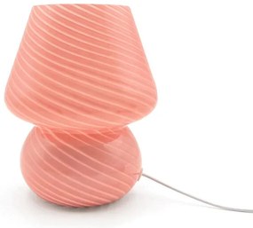 LED stolná lampička ružová