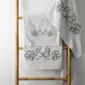 FROTÉ UTERÁK LILA SADA 1KS 30X50 CM, 1KS 50X90 CM, 1KS 70X140 CM STRIEBORNÁ