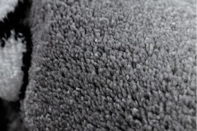 Dywany Łuszczów, Detský kusový koberec Petit Cat crown grey, 140x190, šedá, detská izba