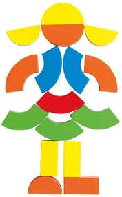 Magnetický kreatívny kufrík s tvarmi