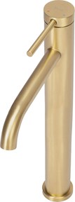 Rea Clif, vysoká umývadlová batéria h-295, zlatá matná, REA-B5329