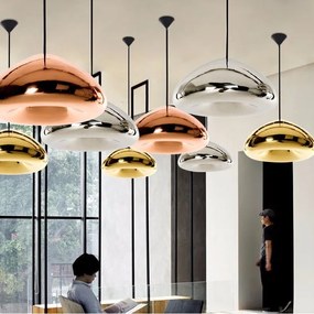 Stropné svietidlo TooLight Glass strieborné