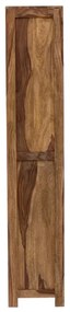 furniture-nabytek.cz - Masívna kúpeľňová skriňa Lagos z palisandrového dreva, lakovaná, hnedá – 45×35×185 cm
