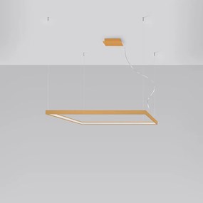 Závesné LED svietidlo Nelya l, 1x LED 70w, 3000k, g