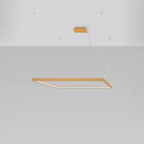 Závesné LED svietidlo Nelya l, 1x LED 70w, 3000k, g