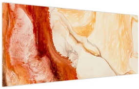 Obraz - Abstraktná maľba (120x50 cm)
