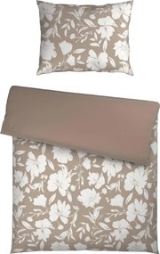 XXXLutz OBOJSTRANNÁ POSTEĽNÁ BIELIZEŇ, satén, taupe, 140/200 cm Novel - Obliečky & plachty - 005397065002