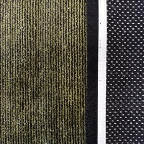 Zelený moderný koberec do každej izby Šírka: 80 cm | Dĺžka: 300 cm