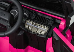 Elektrické autíčko Land Rover Defender 110 SVX ružové