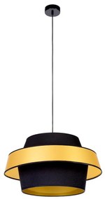 Spot-Light 150109104 - Luster na lanku PRETO GOLD 1xE27/60W/230V