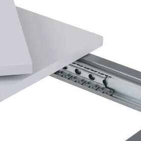 Jedálenský rozkladací stôl GDT-206 WT biely