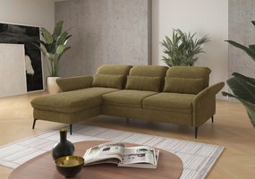 XXXLutz ROHOVÁ SEDAČKA, textil, olivovozelená Sit & More - Sedačky - 000144011856