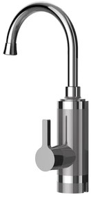 Prietokový ohrievač vody s LED displejom 3000W/230V IPX4 nerezová oceľ