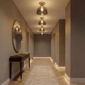 Toolight Toolight, stropné svietidlo 1xE27 APP1302-1C, zlatá lesklá, OSW-02426