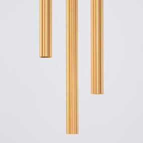 Sollux SL.1342 - Luster na lanku ARCHE 3xG9/8W/230V zlatá