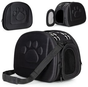 Prepravná taška pre psov a mačky - čierna