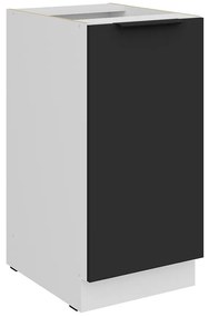 Kuchynská skrinka Aria-Bl/Wh Anti Fingerprint 40d 1f Bb