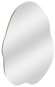 Dekorativní nástěnné zrcadlo Ohho 85x60 cm černé