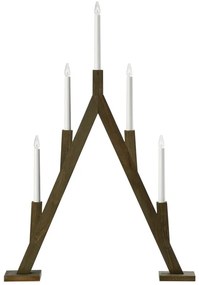 Tmavohnedá vianočná svetelná dekorácia Bjurfors – Markslöjd