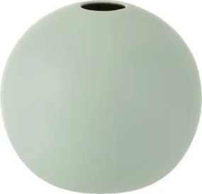 Svetlo zelená keramická váza MINT M - 18 * 18 * 18 cm