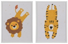 Detské obrázky v súprave 2 ks 30x40 cm Feline – Ixia