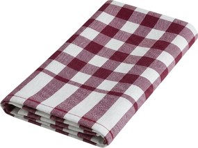 Utierka CORIVA 50x70 cm červená, set 10 ks