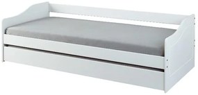 Inter Link Výsuvná detská posteľ Leonie (biela, 90 x 200 cm)  (100394248)