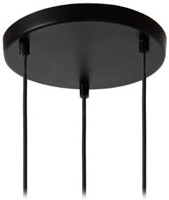 Lucide 46413/13/65 - Luster na lanku MEDINE 3xE27/40W/230V dymová