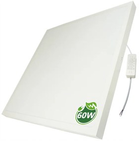 BERGE LED panel povrchový - 60x60 - 60W - neutrálna biela