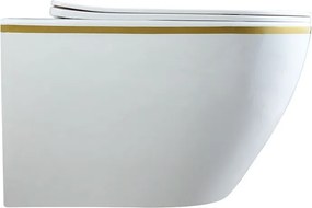 BPS-koupelny Podomietkový modul Geberit DuoFix s WC misou MIZU-WH-GL-TR-03 + ovládacie tlačidlo Delta 20 biela