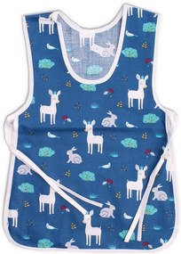 Detská zástera s bočným viazaním bavlnená Veľkosť: 4 - 5 rokov